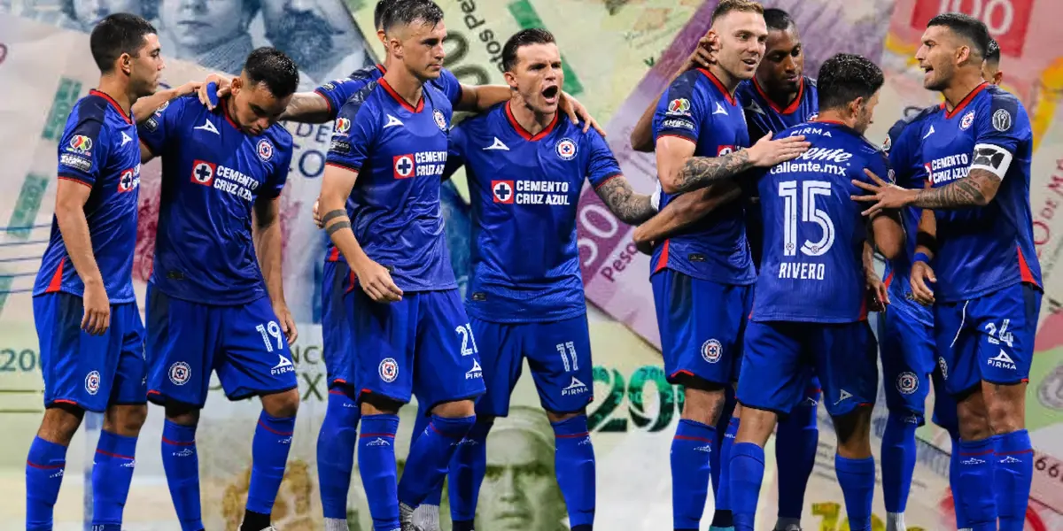 Jugadores de Cruz Azul (Foto tomada de: Bloomberg/Mexsport)