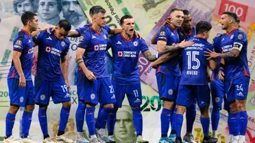 Jugadores de Cruz Azul (Foto tomada de: Bloomberg/Mexsport)