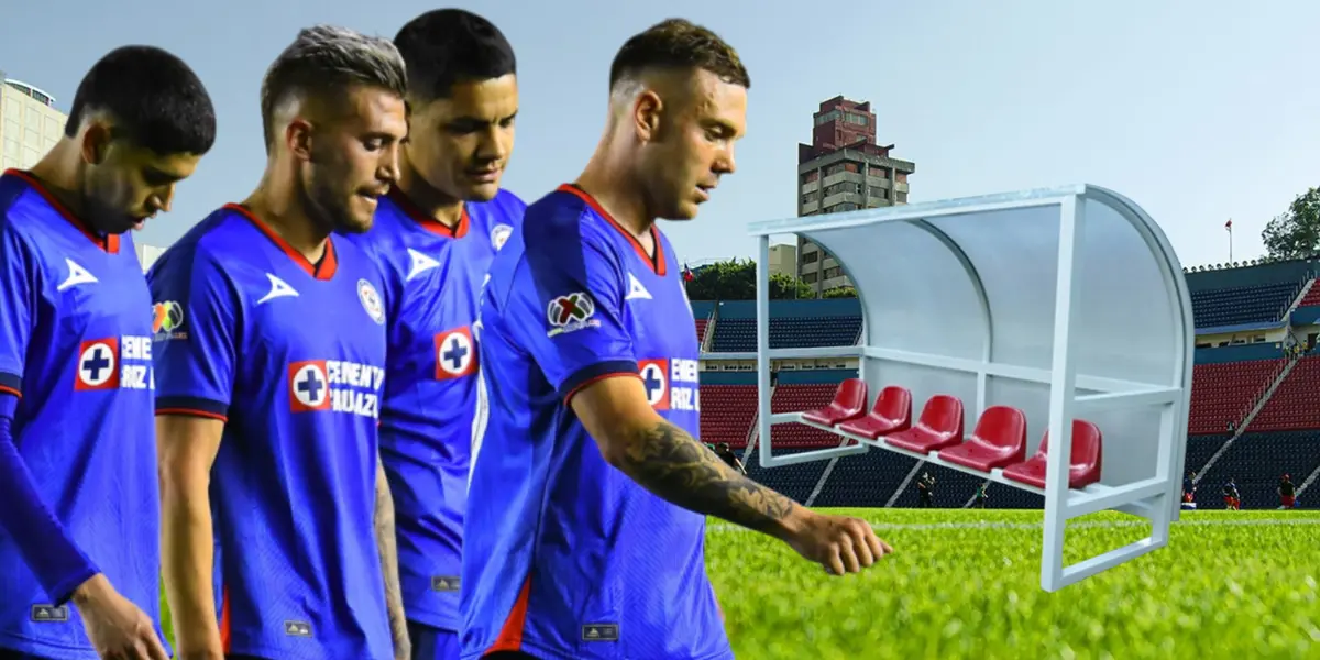 Jugadores de Cruz Azul (Foto tomada de: Mexsport/Innova)
