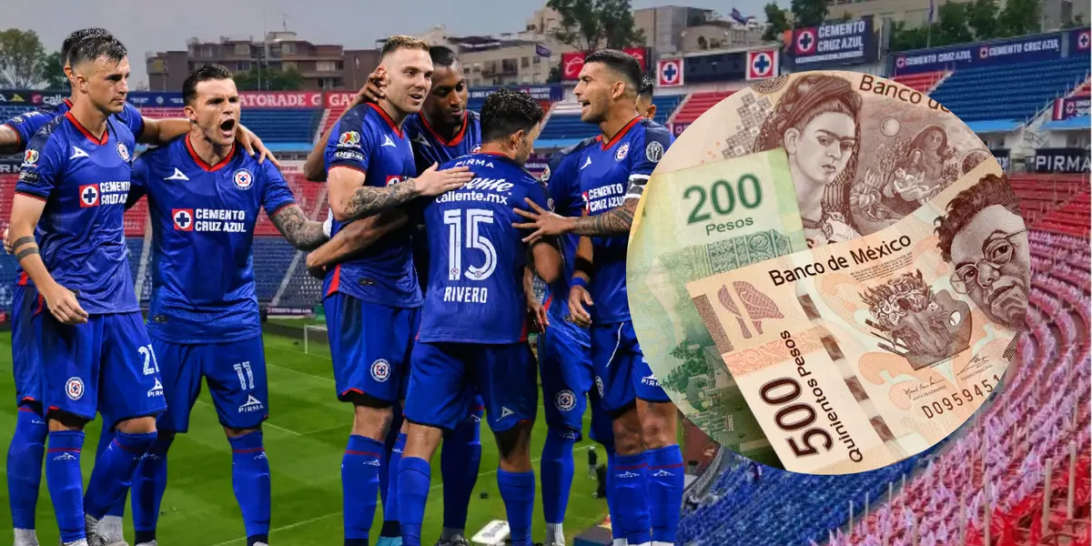 Jugadores de Cruz Azul (Foto tomada de: Mexsport/Wise)