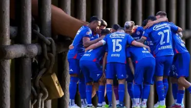 Jugadores de Cruz Azul (Foto tomada de: Udeapolis/Mexsport)