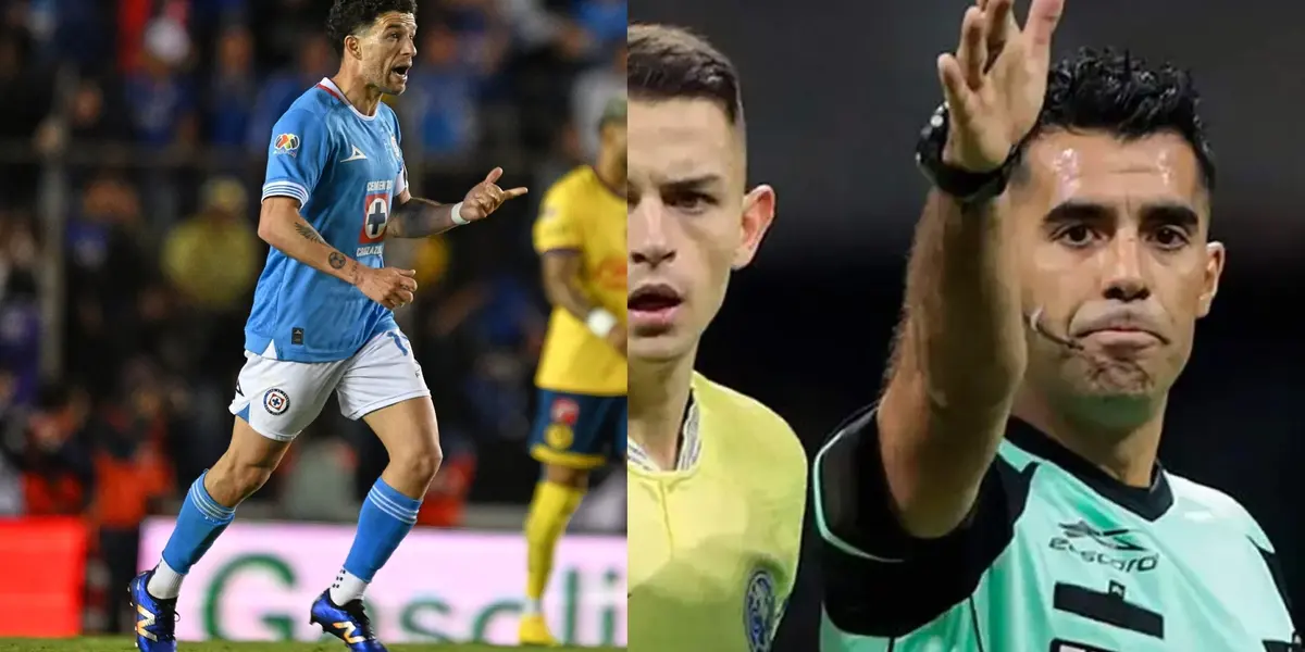 Jugadores de Cruz Azul frustrados le gritaron de todo a Adonai Escobedo | Foto: Mexsport