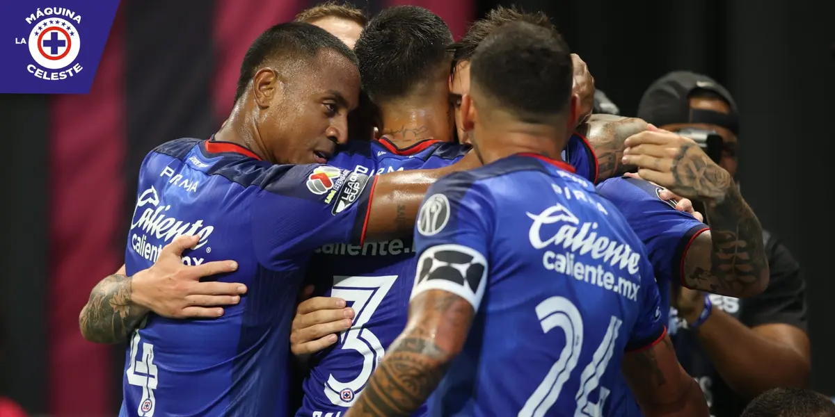 Jugadores de Cruz Azul (Fuente: MEXSPORT)