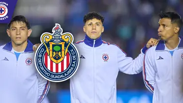 Jugadores de Cruz Azul (Fuente: MEXSPORT)