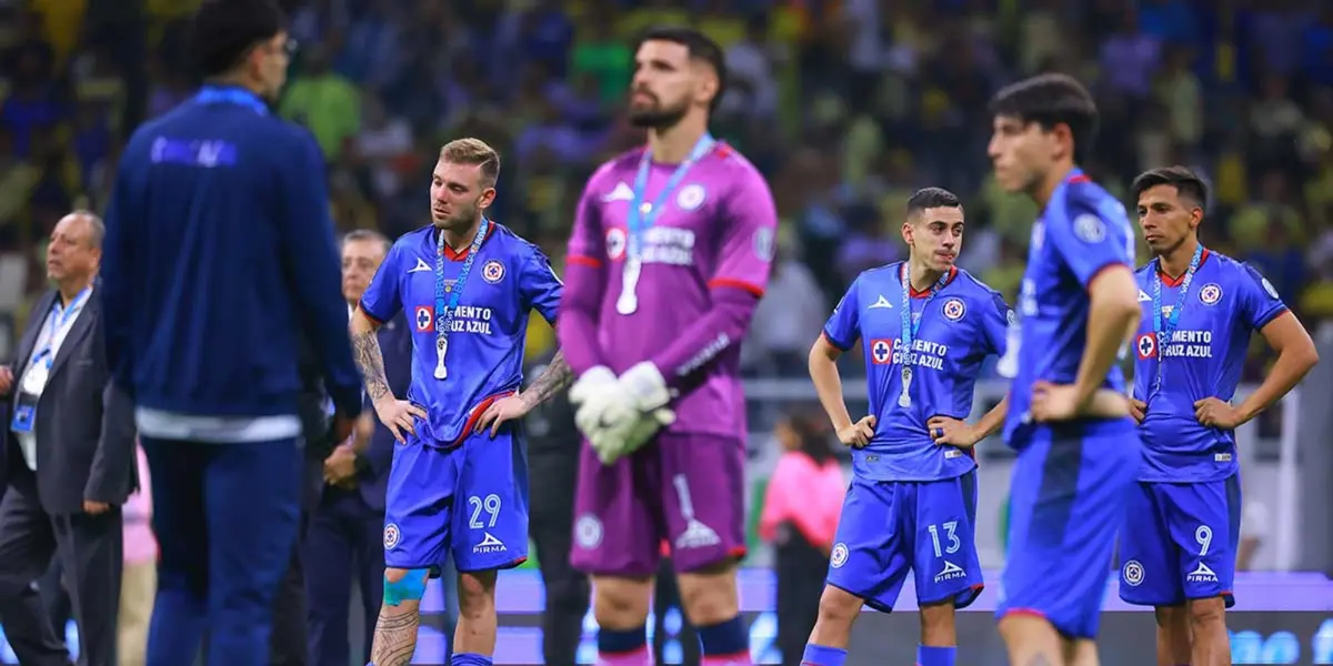 Jugadores de Cruz Azul (Fuente: MEXSPORT)