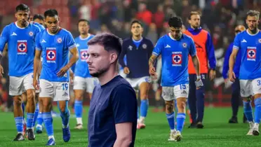 Jugadores de Cruz Azul y Anselmi/FOTO: Bolavip