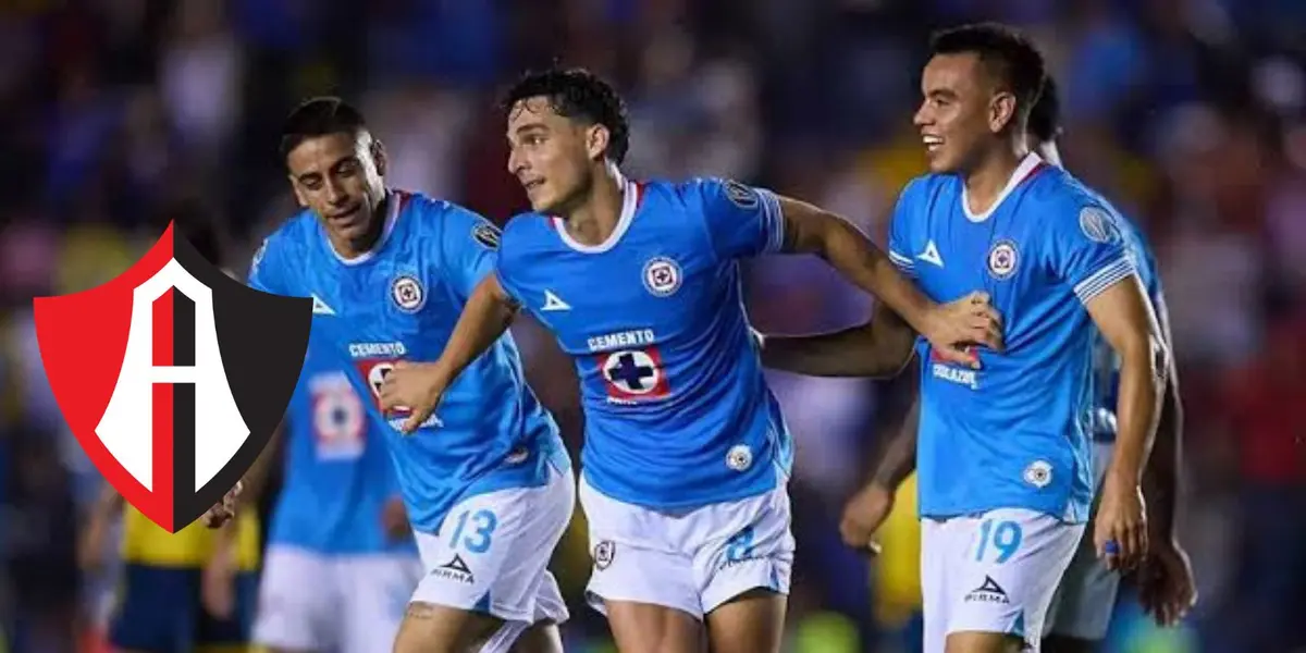 Jugadores de Cruz Azul y Atlas/FOTO: mexsport