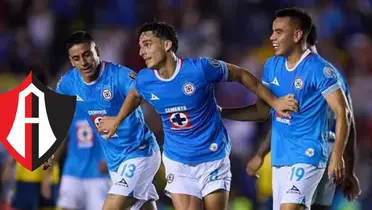 Jugadores de Cruz Azul y Atlas/FOTO: mexsport