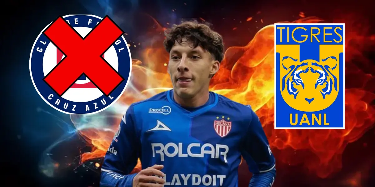 Jurado y los escudos de Cruz Azy y Tigres/La Máquina Celeste