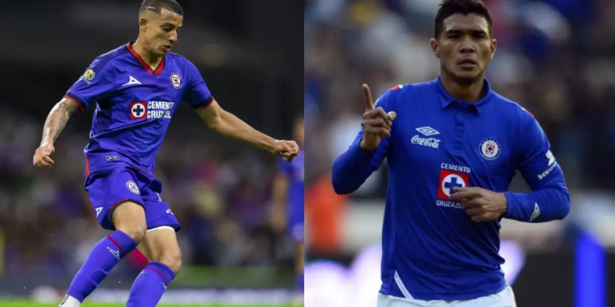 Kevin Castaño y Teo Gutierrez.