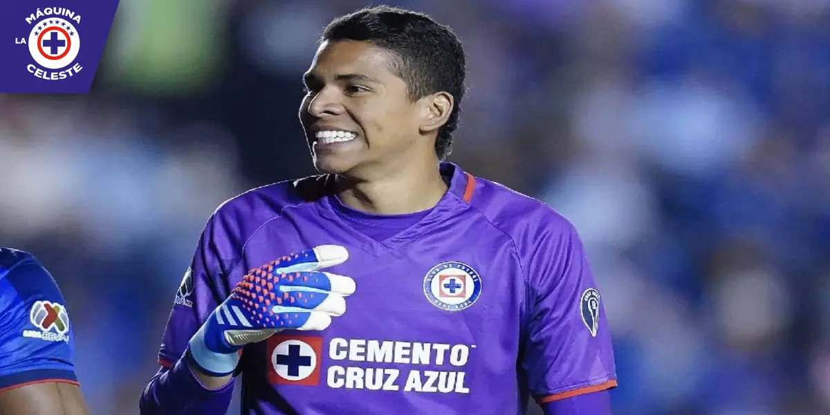 Kevin Mier en Cruz Azul (Fuente: JuanFutbol)