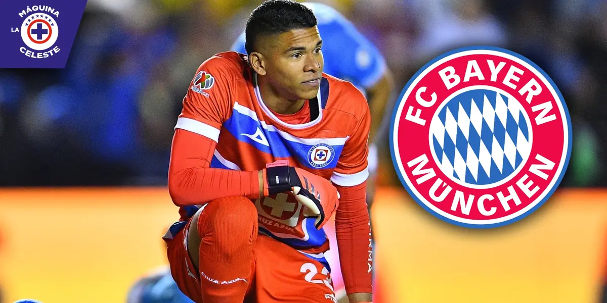 Kevin Mier en Cruz Azul (Fuente: MEXSPORT)