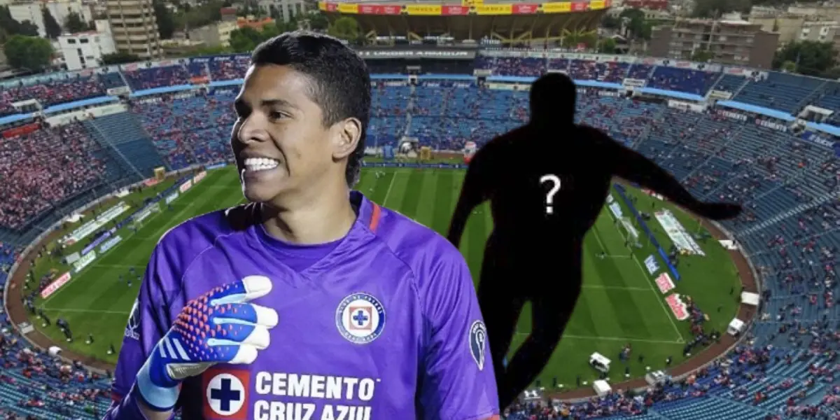 Kevin Mier en el Estadio de los Deportes, junto a jugador oculto/FOTO La Máquina Celeste