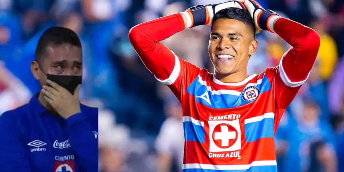 Kevin Mier, portero de Cruz Azul - Foto: Captura de pantalla