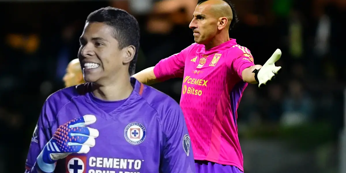 Kevin Mier y de fondo Nauel Guzmán