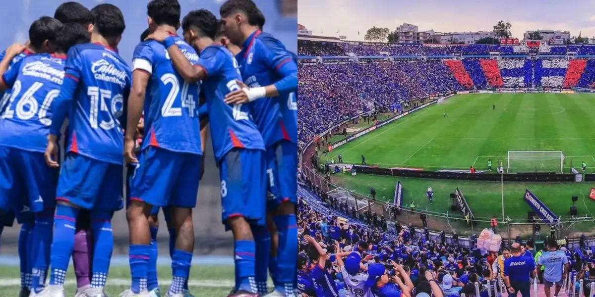 La cantera y el estadio, dos proyectos de Cruz Azul.