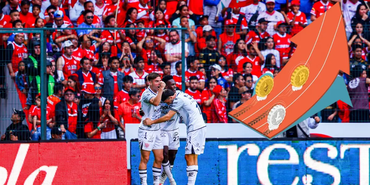 La celebración de Necaxa - Foto: X (@ClubNecaxa)