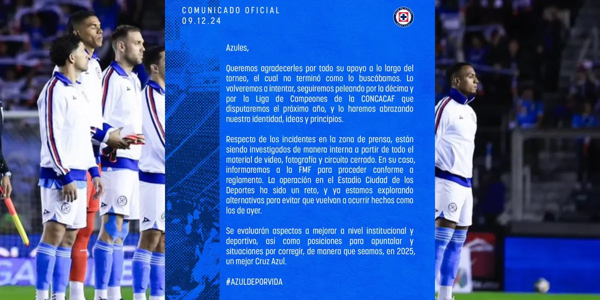 La Máquina volverá en dos torneos en 2025 / @CruzAzul