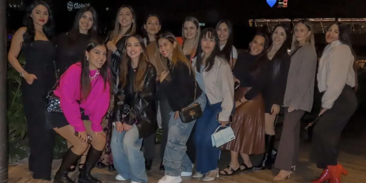 Las parejas de los jugadores de Cruz Azul - Foto: Captura de pantalla