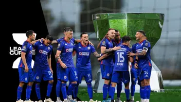 Leagues Cup, equipo celebrando gol, Cruz Azul/FOTO: Leagues Cup-TUDN