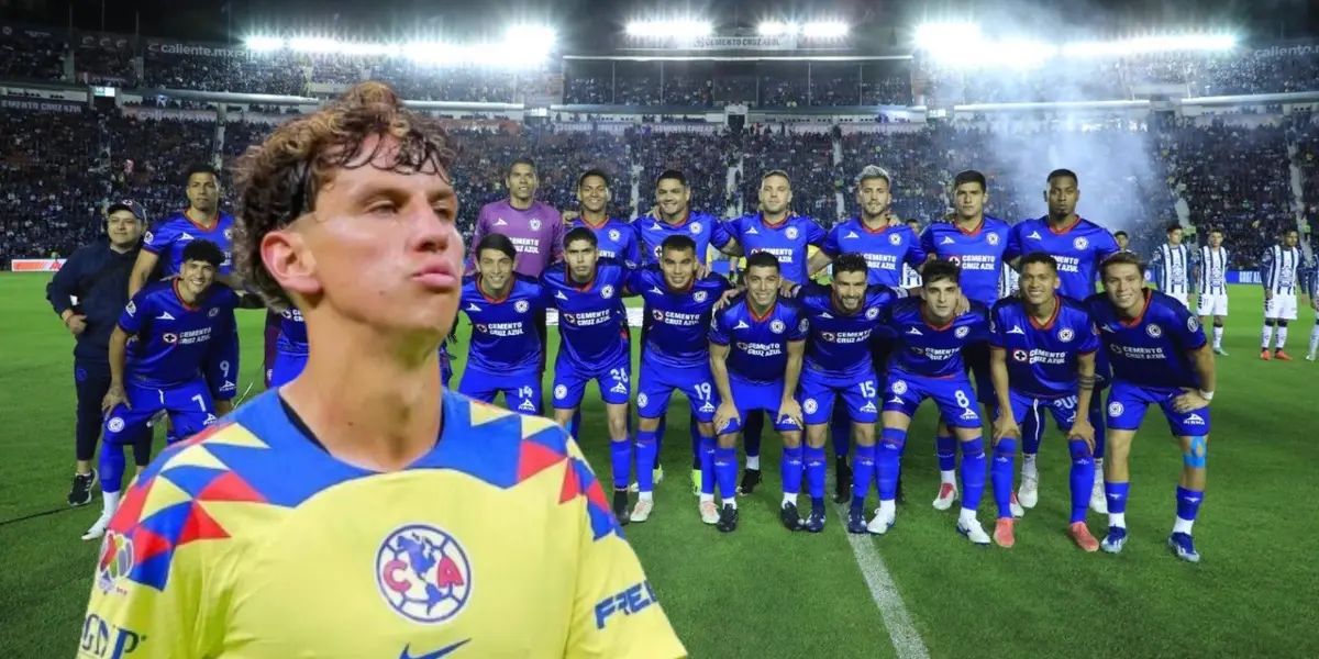 Lichnovsky y el equipo de Cruz Azul 2024/La Máquina Celeste
