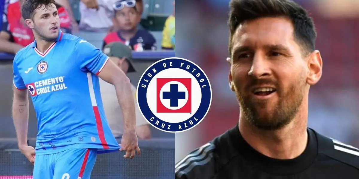 Lionel Messi tuvo la oportunidad de conocer la playera de Cruz Azul y así reaccionó