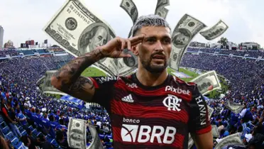 Lo que ganaría la estrella Giorgian De Arrascaeta con el Cruz Azul