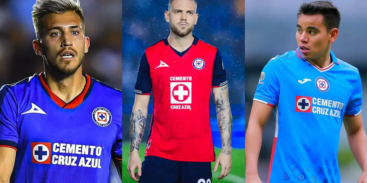 Los jugadores Celestes con mejor ataque / @CruzAzul