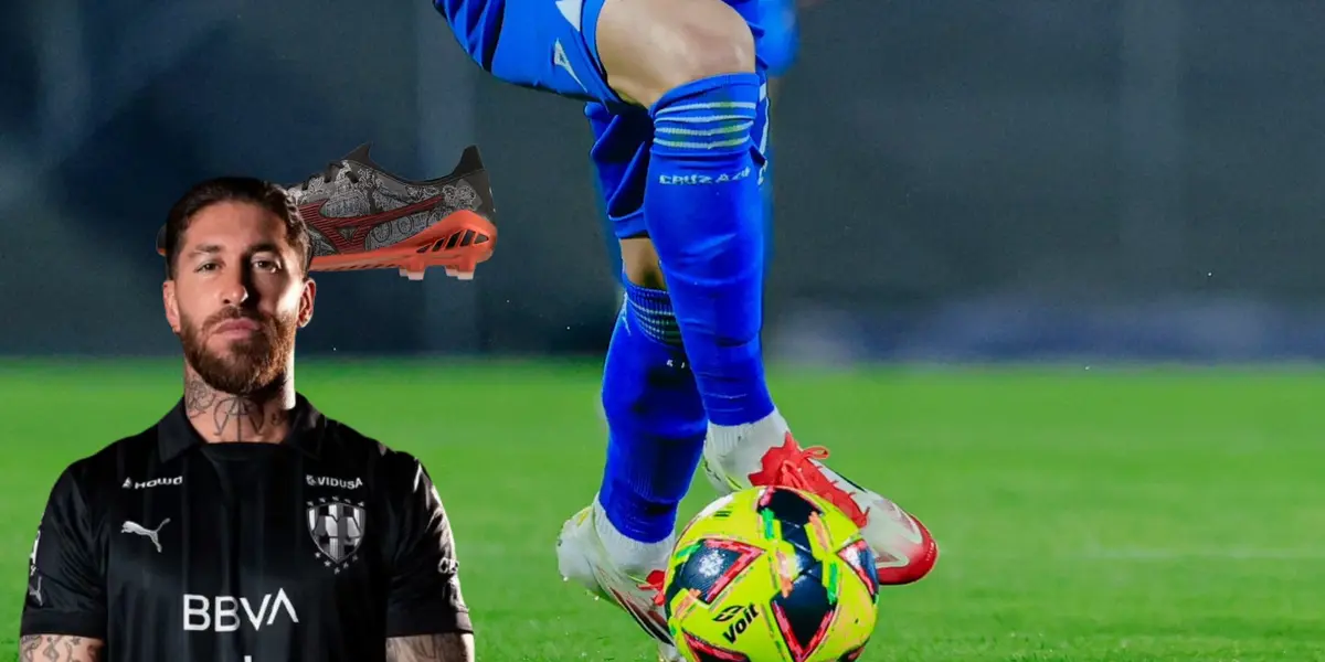 Los zapatos de Mateusz Bogusz - Foto: Mexsport