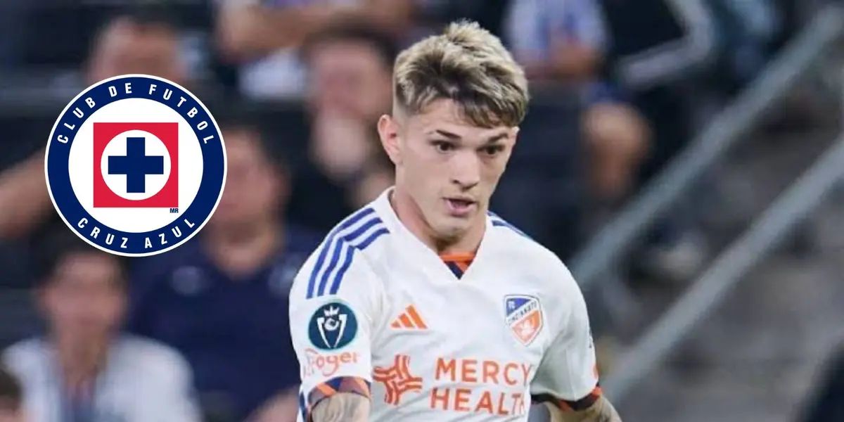 Luca Orellano y Cruz Azul/FOTO: Periódico AM