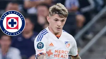 Luca Orellano y Cruz Azul/FOTO: Periódico AM