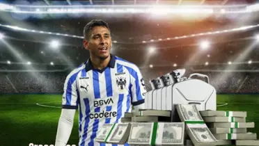 Luis Romo con dólares/La Máquina Celeste