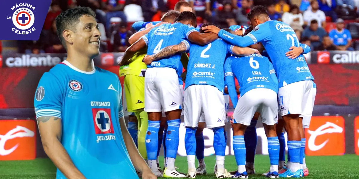 Luis Romo en Cruz Azul (Fuente: MEXSPORT)