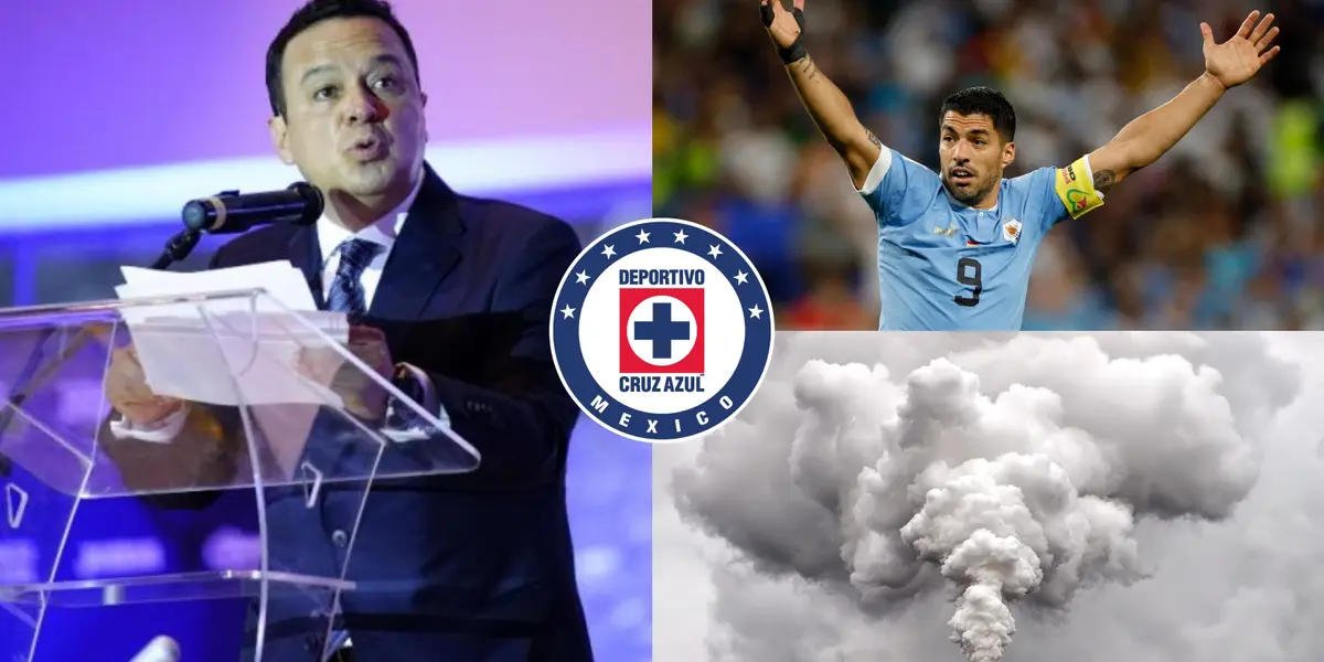 Luis Suárez nunca estuvo cerca de Cruz Azul, todo fue puro humo de Velázquez.