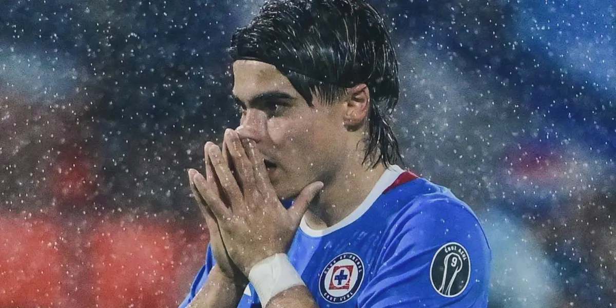 Luka Romero con Cruz Azul - Foto: X