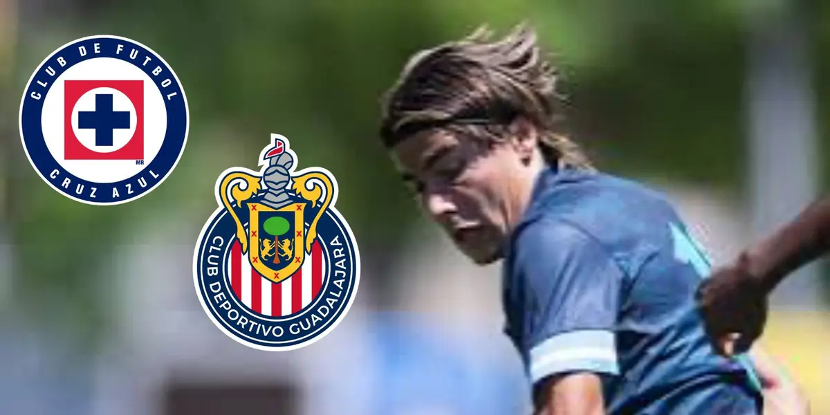 Luka Romero con Cruz Azul y Chivas/FOTO: Mexsport