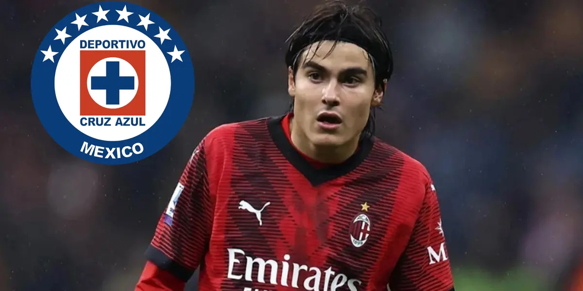 Luka Romero con el AC Milán - Foto: Captura de pantalla