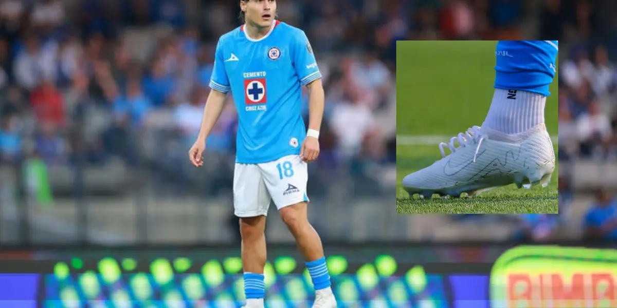 Luka Romero en su debut con Cruz Azul - Foto: Mexsport