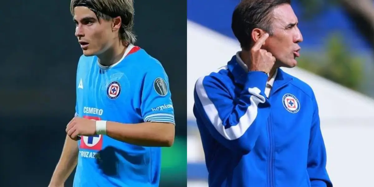 Luka Romero y Vicente Sánchez.