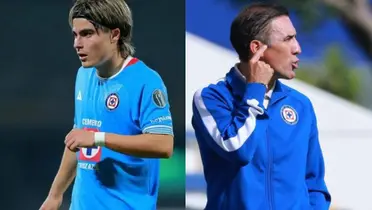 Luka Romero y Vicente Sánchez.