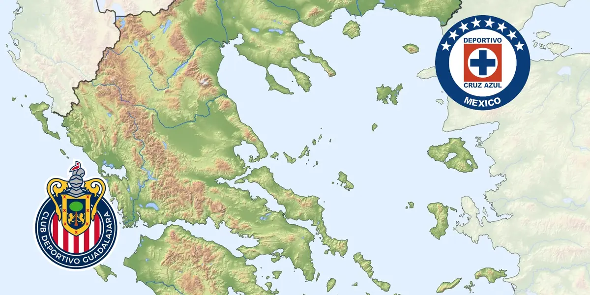 Mapa de Grecia - Foto: Especial