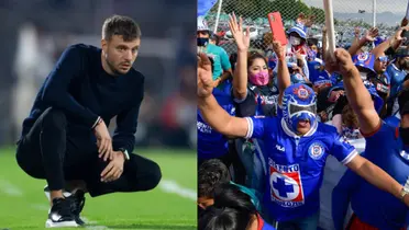 Martín Anselmi al borde del llanto por la afición celeste | Foto: Mexsport