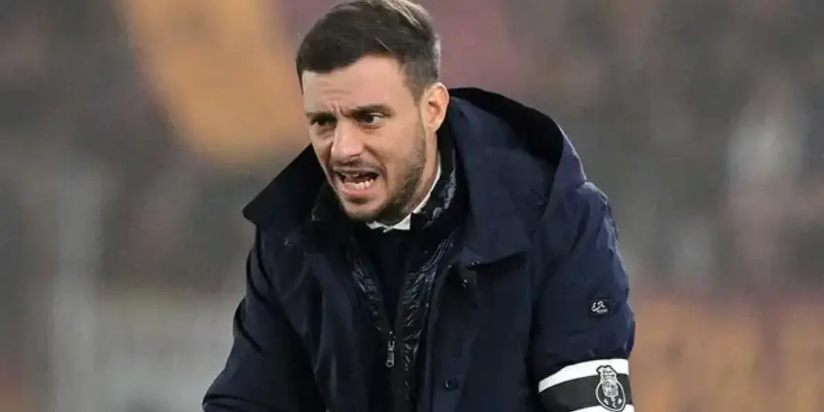 Martín Anselmi con el Porto - Foto: Reuters