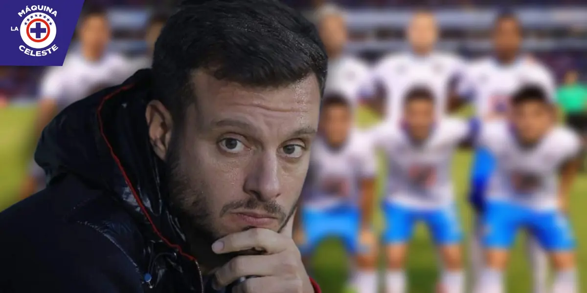 Martín Anselmi en Cruz Azul (Fuente: JuanFútbol)