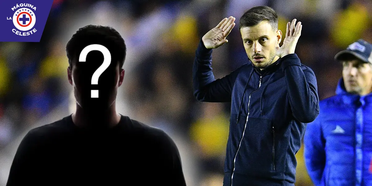 Martín Anselmi en Cruz Azul (Fuente: MEXSPORT)