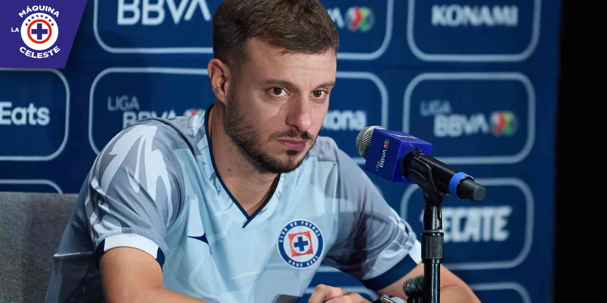 Martín Anselmi en Cruz Azul (Fuente: MEXSPORT)