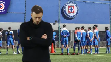 Martín Anselmi en Cruz Azul (Fuente: MEXSPORT)