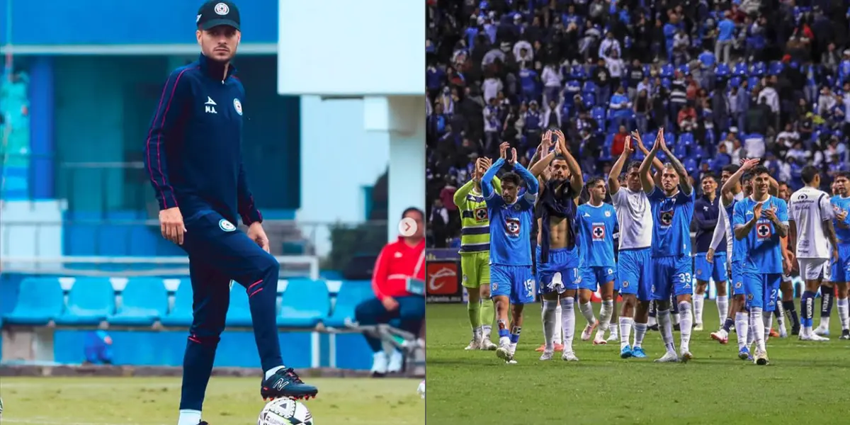Martín Anselmi ha estado callando bocas con Cruz Azul / Foto: @cruzazul