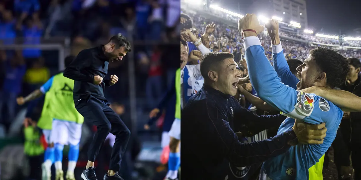 Martín Anselmi ha logrado una gran química con su equipo / Foto: MexSport