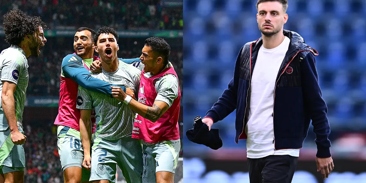 Martín Anselmi habló sobre lo que significa la pausa para Cruz Azul mientras el Tri goleaba | Foto: MexSport